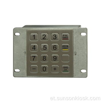 Maksekioski PCI 3DES krüpteeritud pin Pad